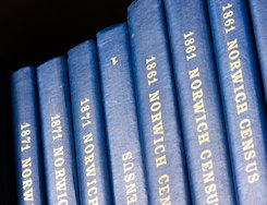 Norfolk Census Book Shelf